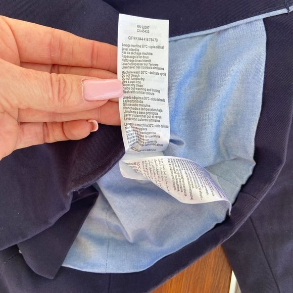 Jacadi Boy's Navy Blue Classic Blazer in Size 5 EUC - Picture 6 of 11